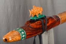 Ironwood Burl (desert) Native American Flute, Minor, Mid F#-4, #L14G